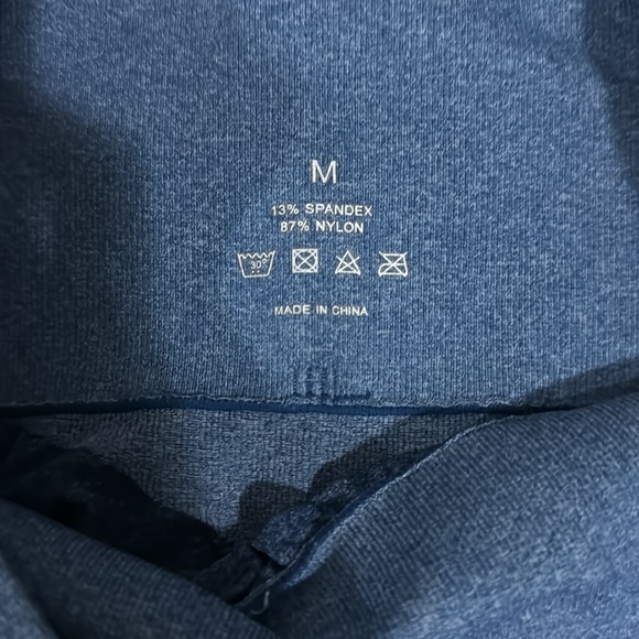 NVGTN Slate Blue OG Contour Seamless Leggings sz M - Picture 3 of 5